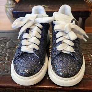 Alexander McQueen Oversized Glitter Sneaker
